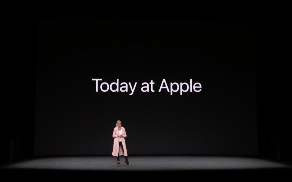 today at apple presentation