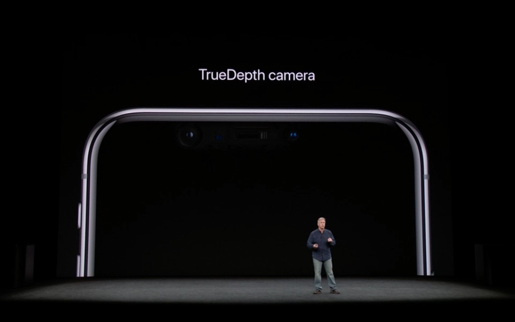 truedepth camera presentation slide