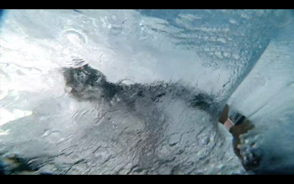 underwater view with apple watch