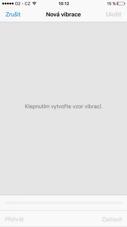 vibration pattern creation