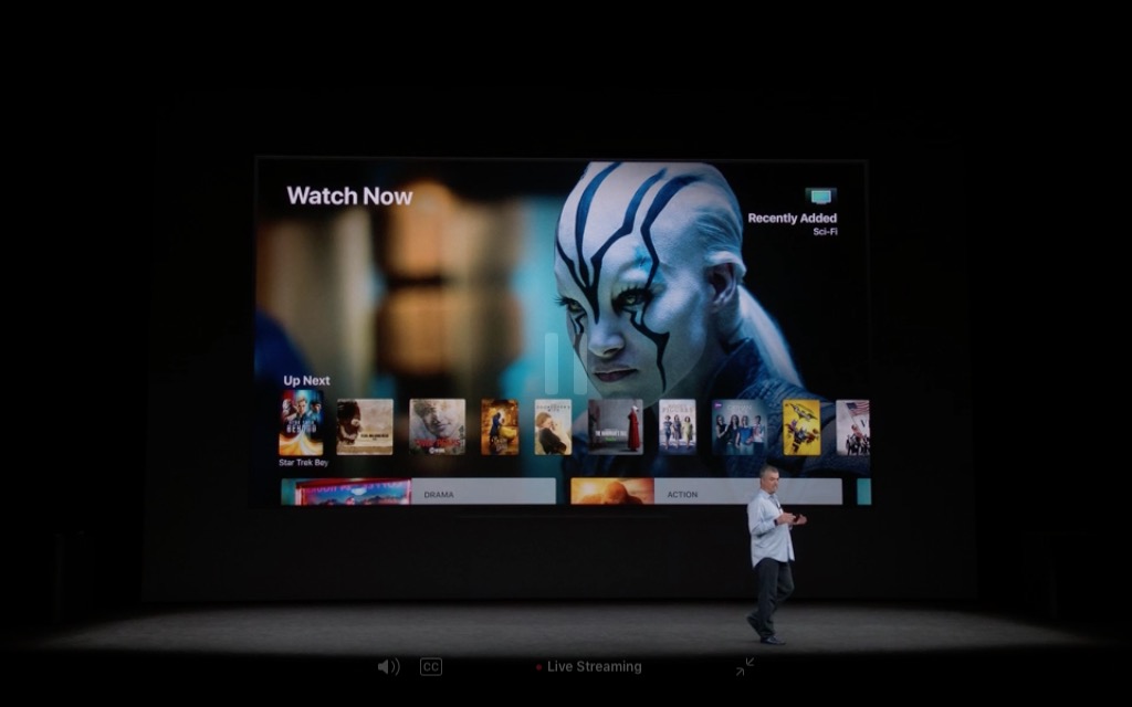 watch now movie selection