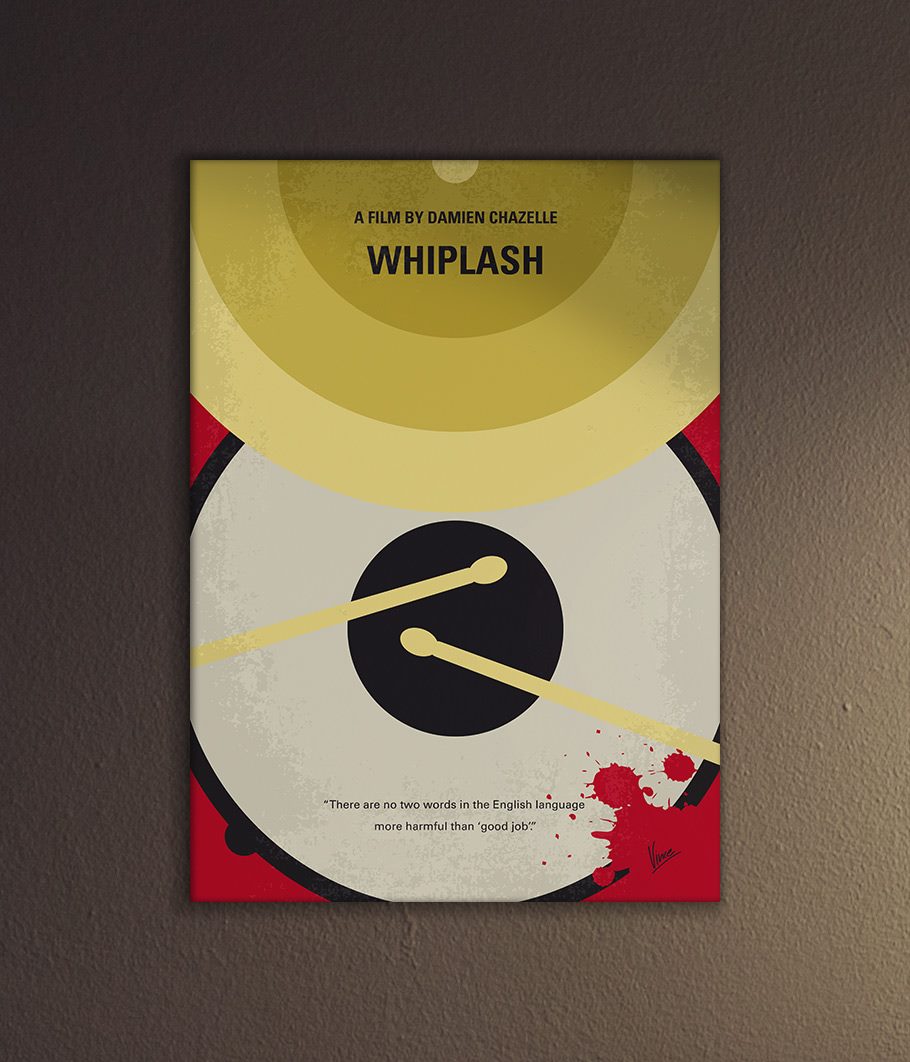 whiplash drum poster