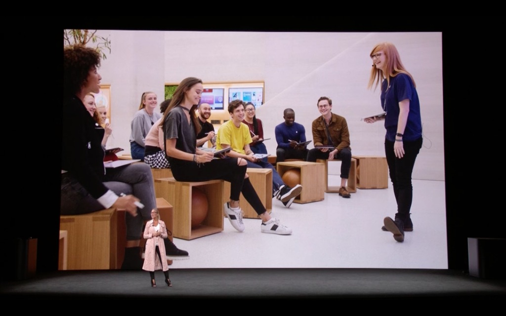 workshop session in store