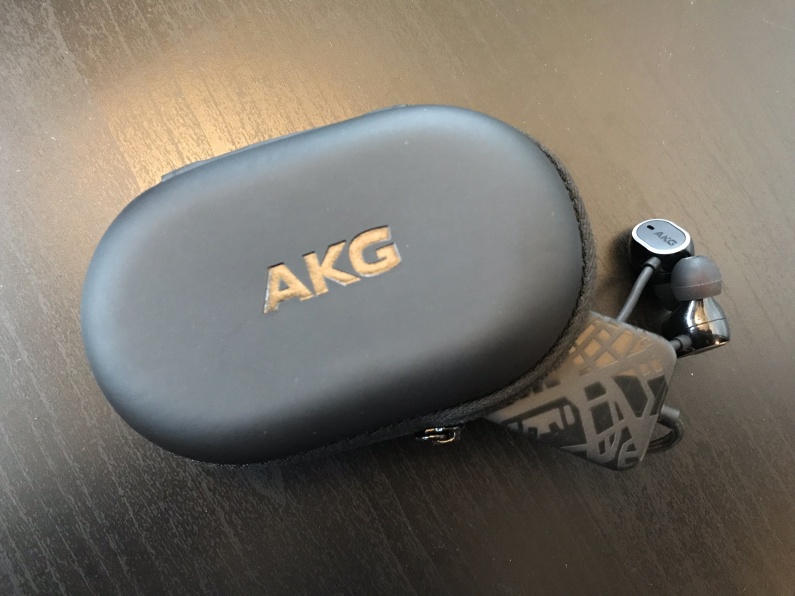 akg case with earbuds
