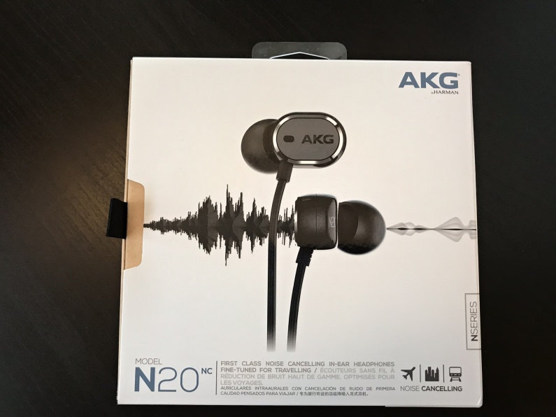 akg n20 earbuds box