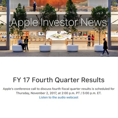 apple investor news icon