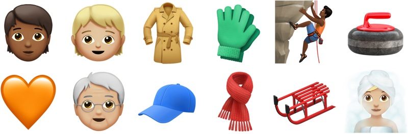 diverse emoji collection