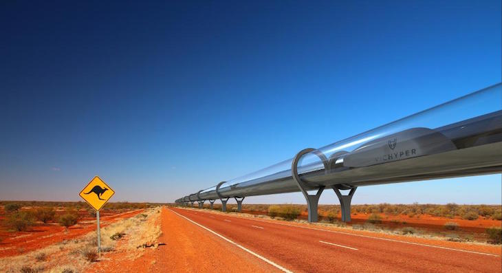 hyperloop desert road hyperloop desert road