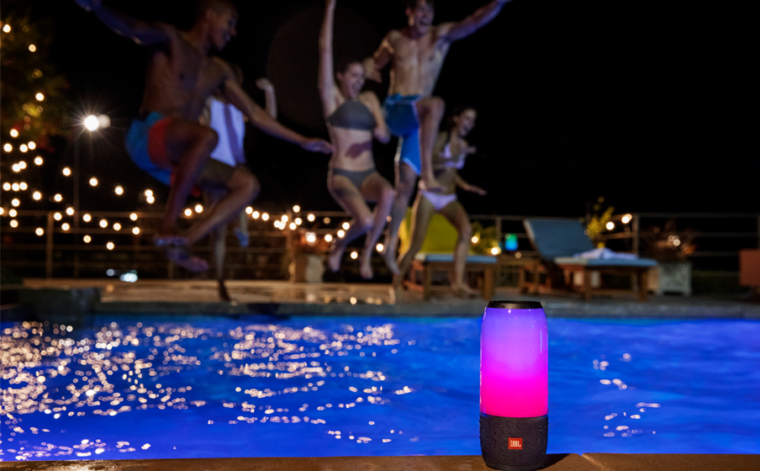 party poolside speaker