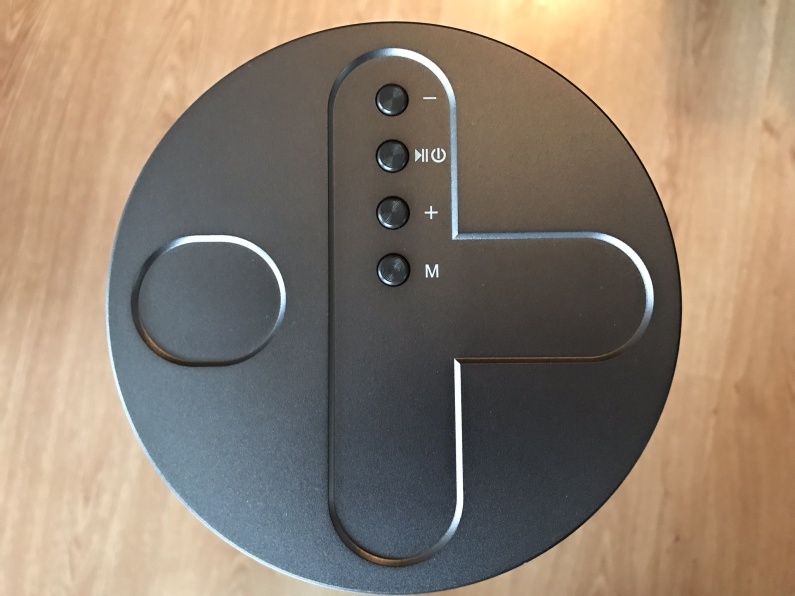 speaker top controls