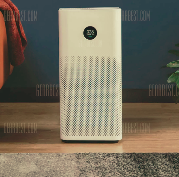 air purifier in bedroom