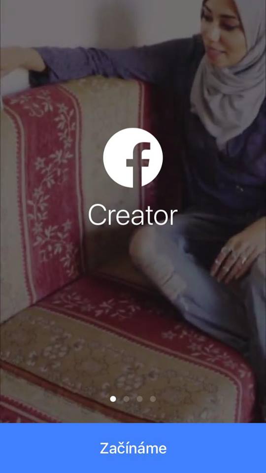 facebook creator app screen