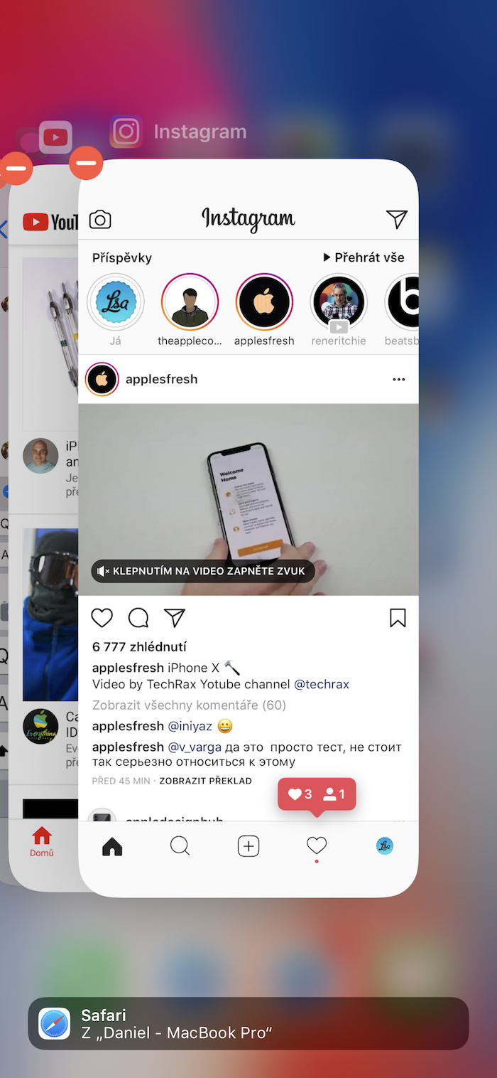 smartphone app switcher