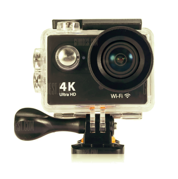 4k ultra hd action camera front