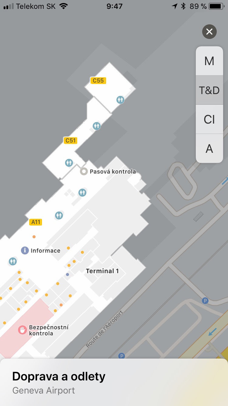 airport layout map