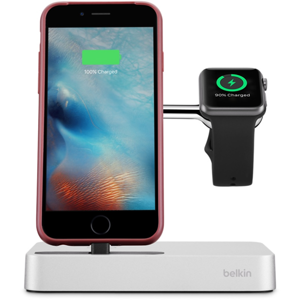 belkin charging dock with case