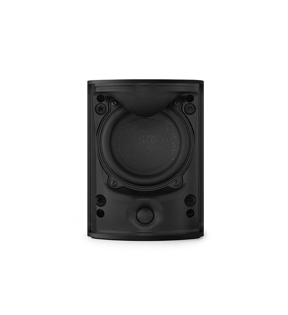 black speaker front view