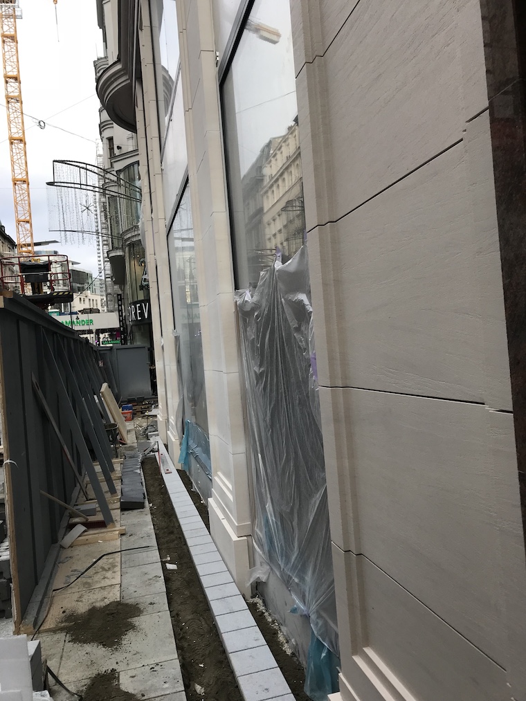 building construction side view