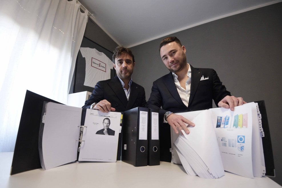 businessmen with documents