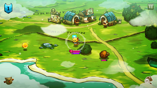 cat quest map view