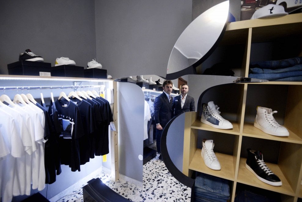 clothing store interior