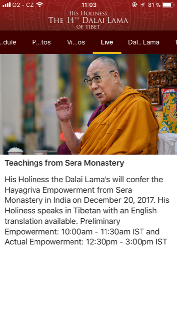 dalai lama teaching event