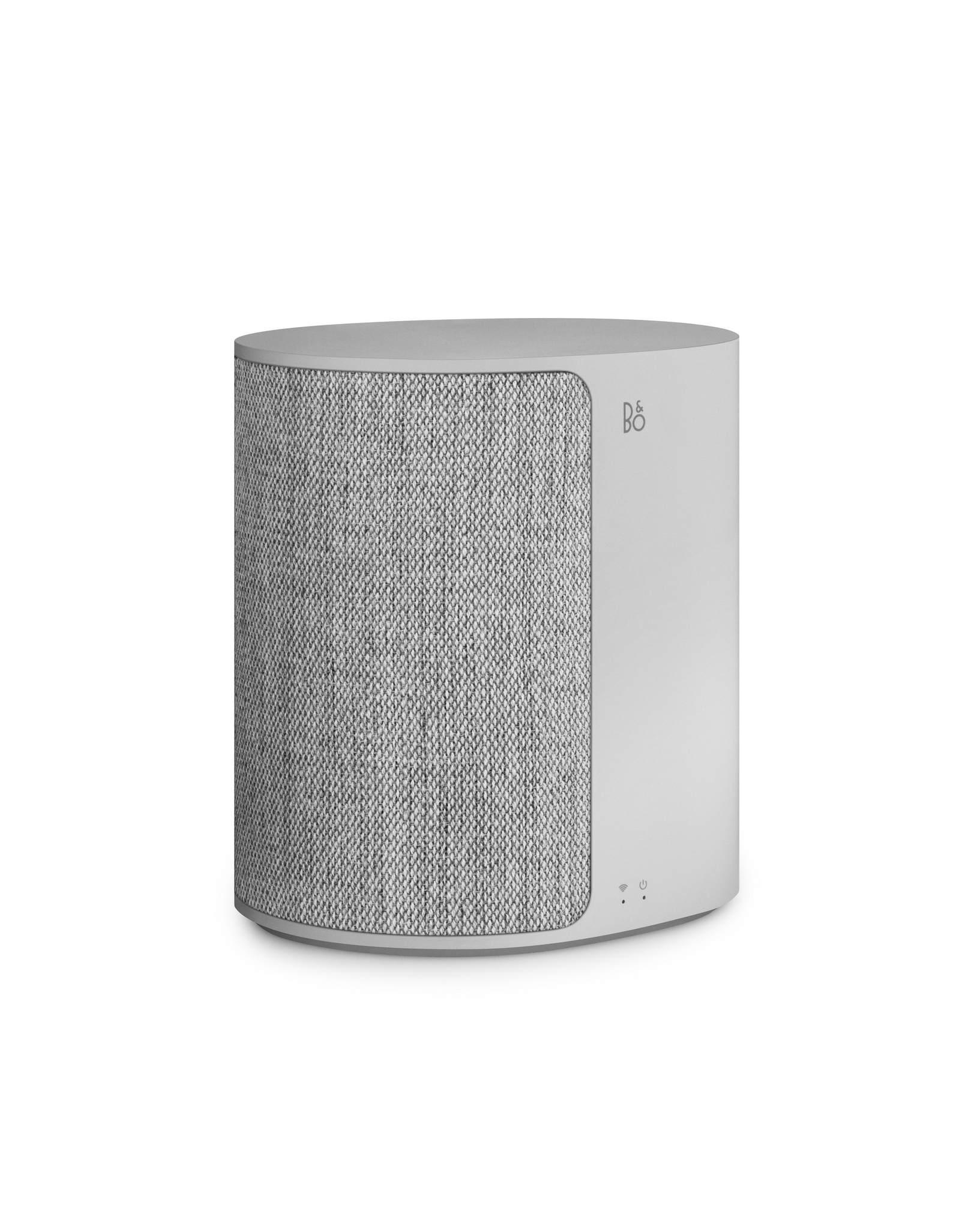 gray fabric speaker