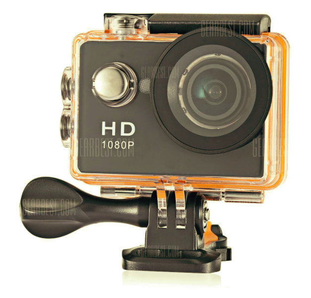 hd 1080p action camera front