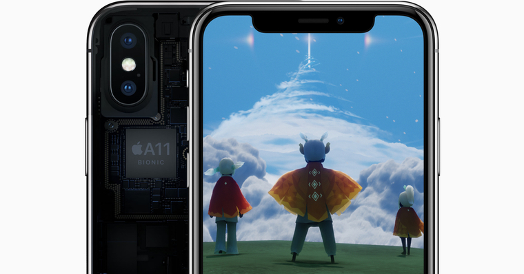 iphone x display and chip