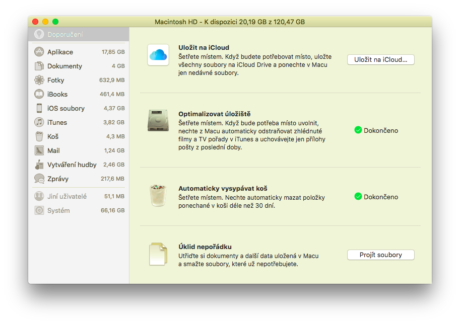 mac storage options czech