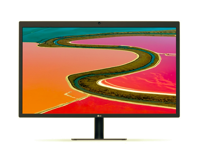 monitor with colorful display