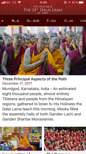 monks gathering event