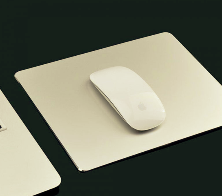 mouse and trackpad on desk