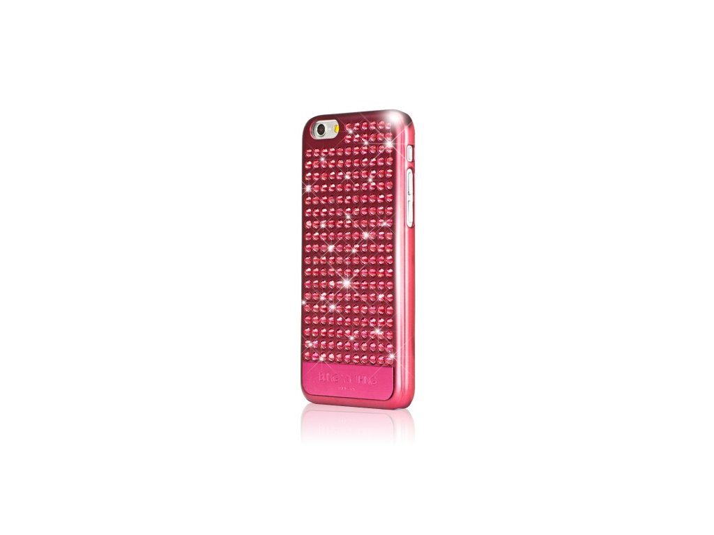 pink rhinestone phone case upright