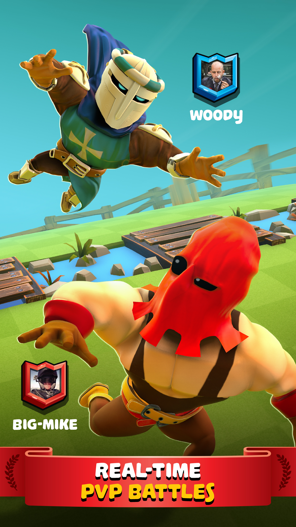 real time pvp battles