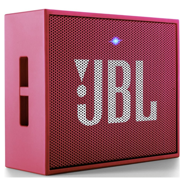 red jbl portable speaker
