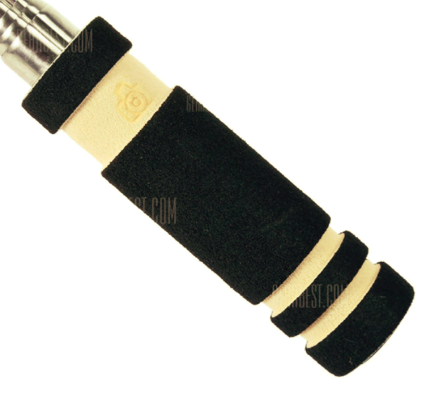 selfie stick handle closeup