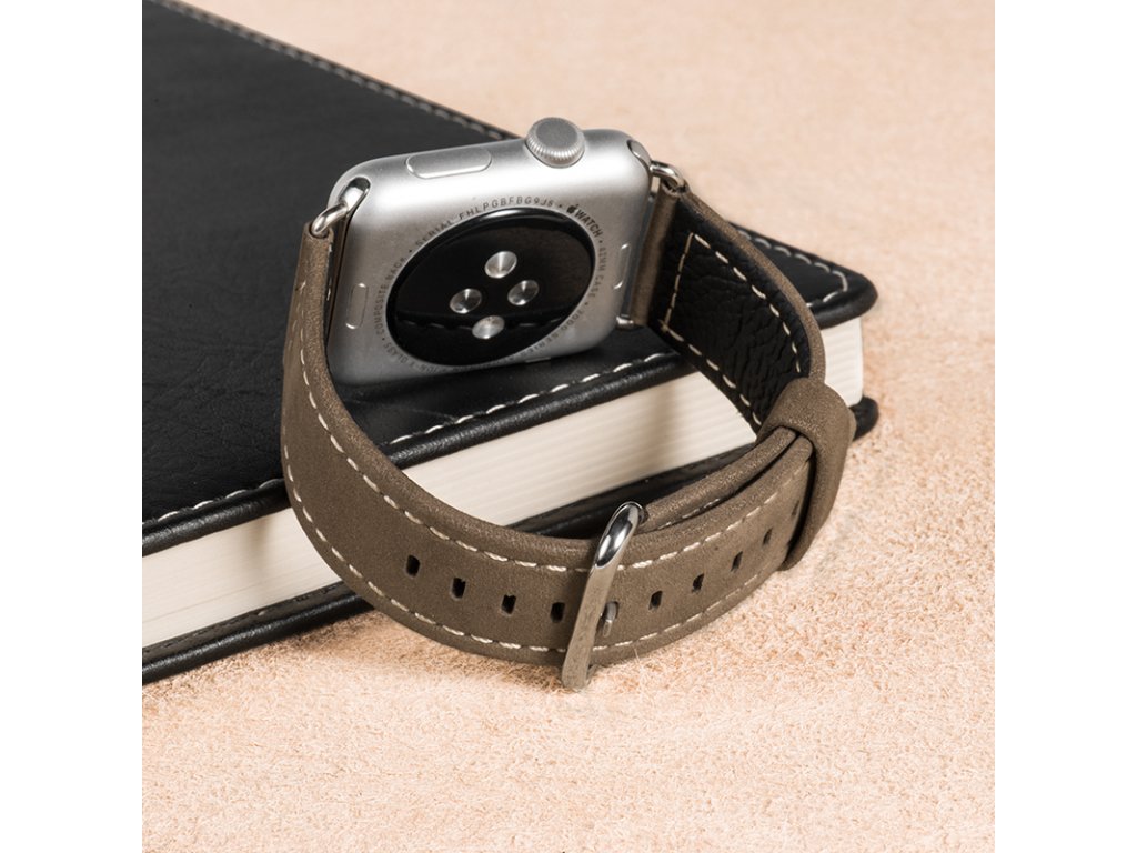 smartwatch on notebook