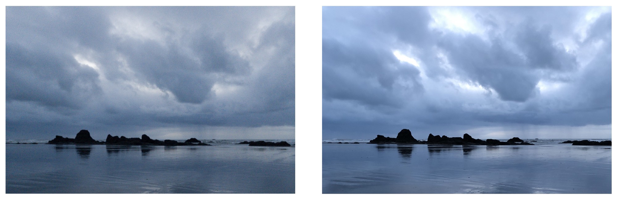 stormy seascape comparison