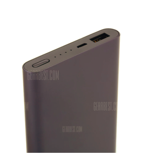 xiaomi power bank top view