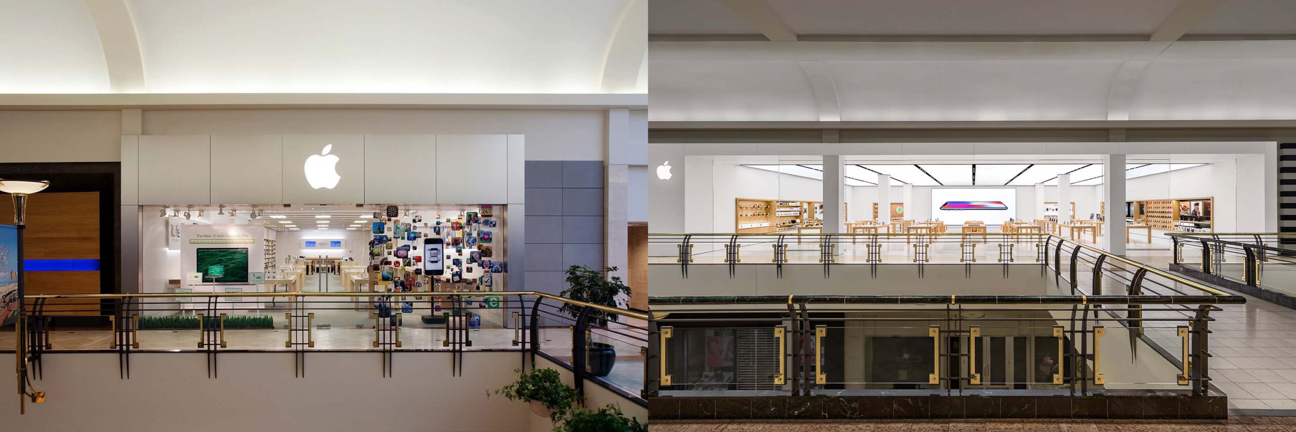 apple store elevated view