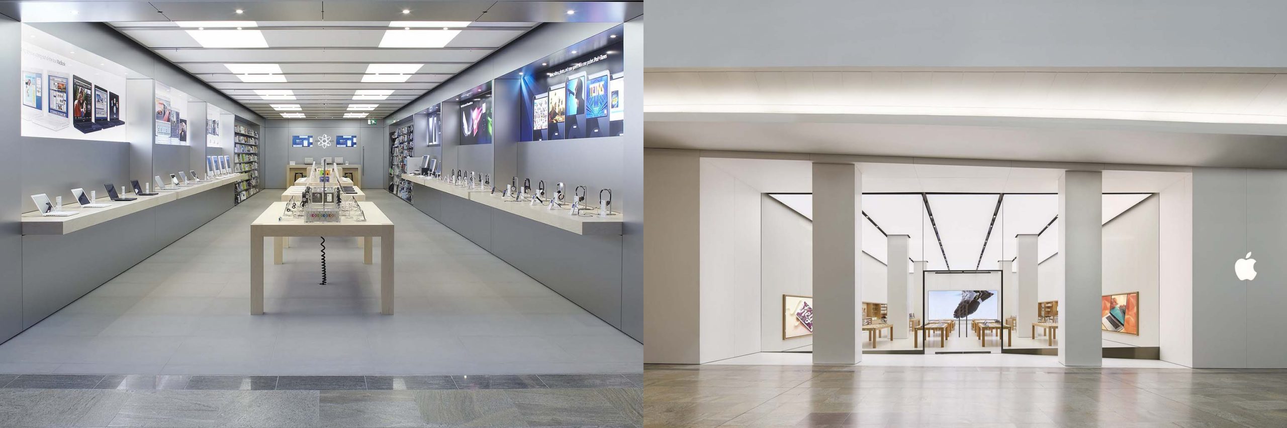 apple store interior view
