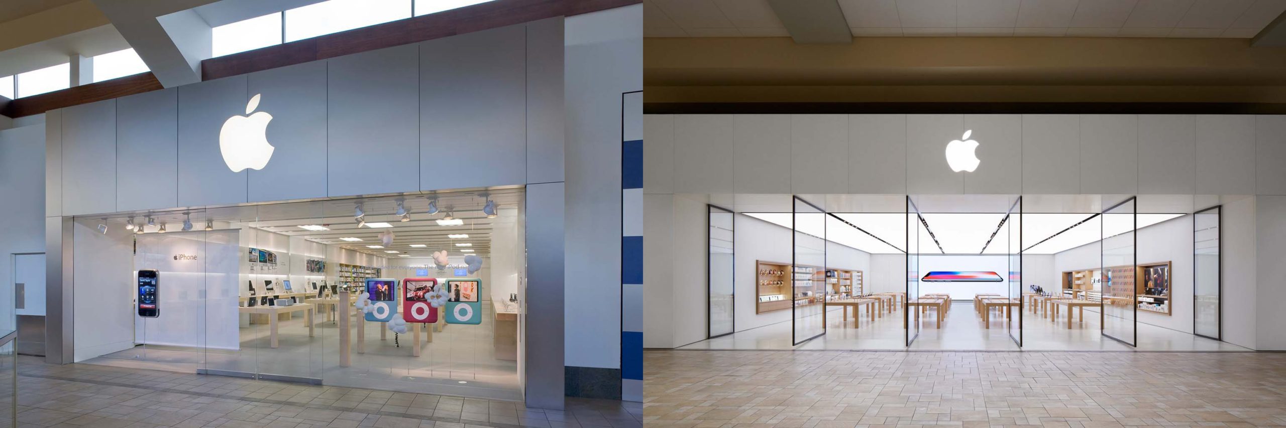 apple store product display