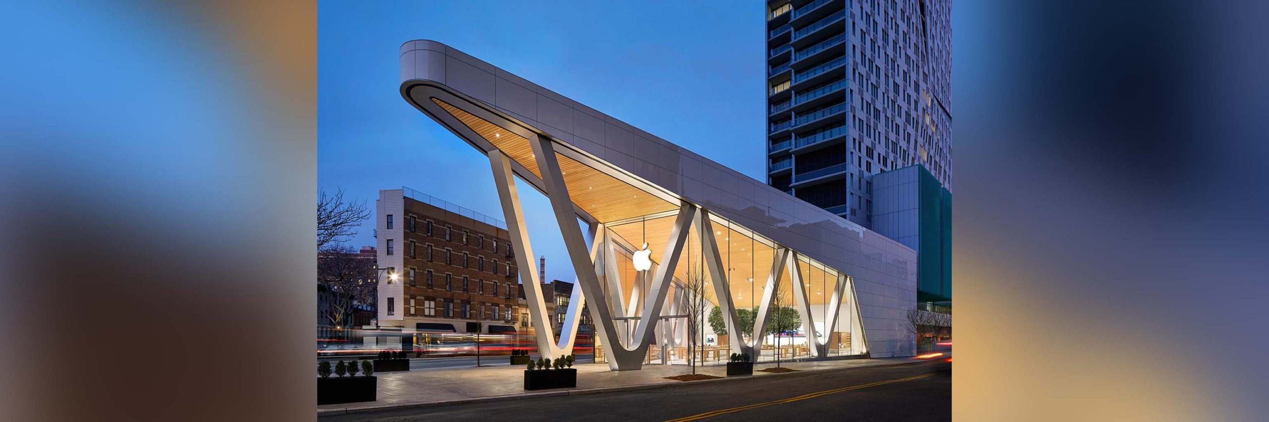 apple store unique architecture