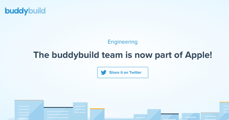 buddybuild joins apple announcement