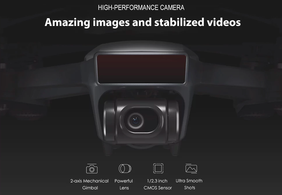 drone camera closeup