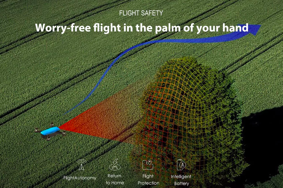 drone flight safety illustration