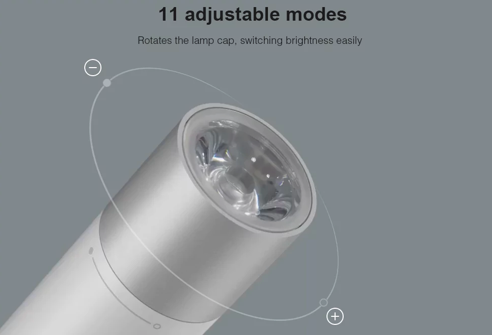 flashlight adjustable modes