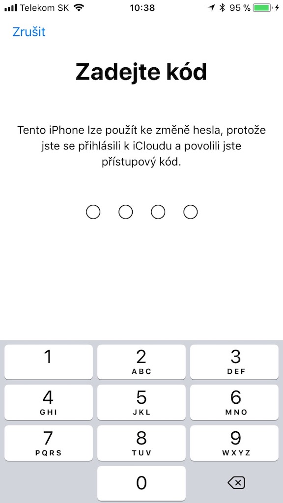 iphone passcode entry