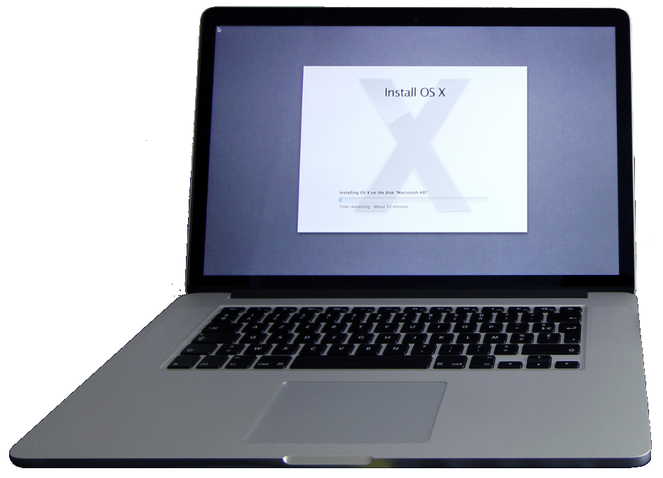 macbook install osx